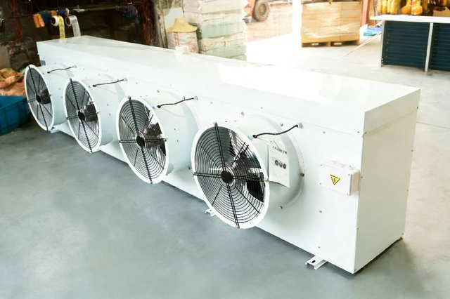 单侧排放吊顶蒸发器 多电压 110V/220V/380V 冷库节能