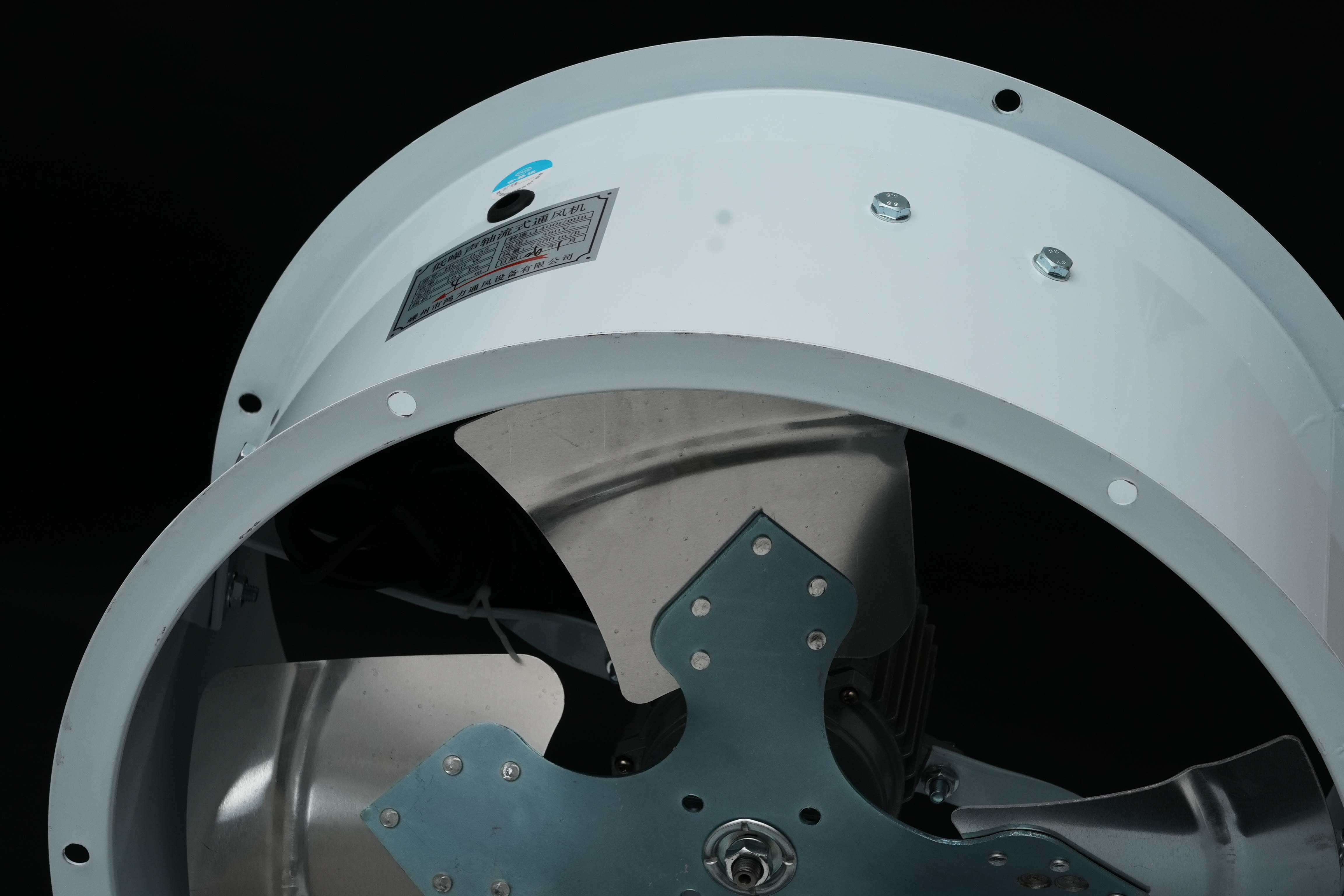 110V 380V 400mm 重型外转子轴流风机大风量暖通空调系统
