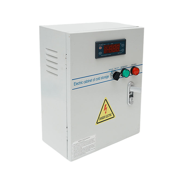 Clevier 3-20HP 制冷控制箱粉末涂层钢，带除霜功能，适用于冷库