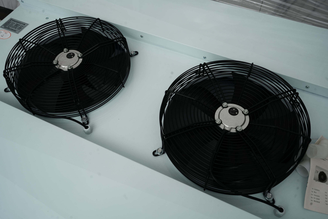 高效双面出料机组冷却器低噪音冷库运行稳定