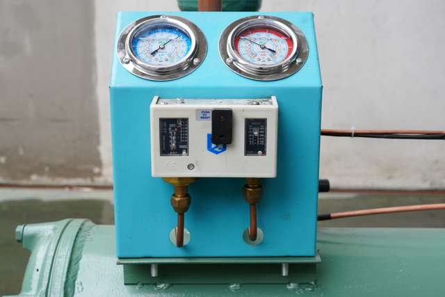 10HP冷库半封闭节能水冷冷凝机组